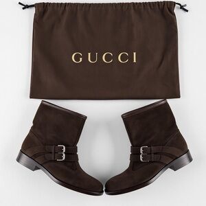 Gucci Black Ankle Boots